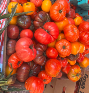 Heirloom tomatoes