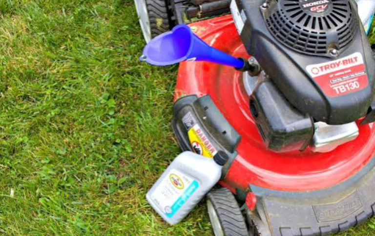 Lawn mower oil